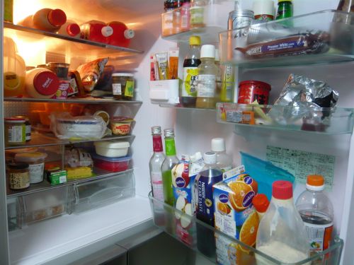 冷蔵庫の食料