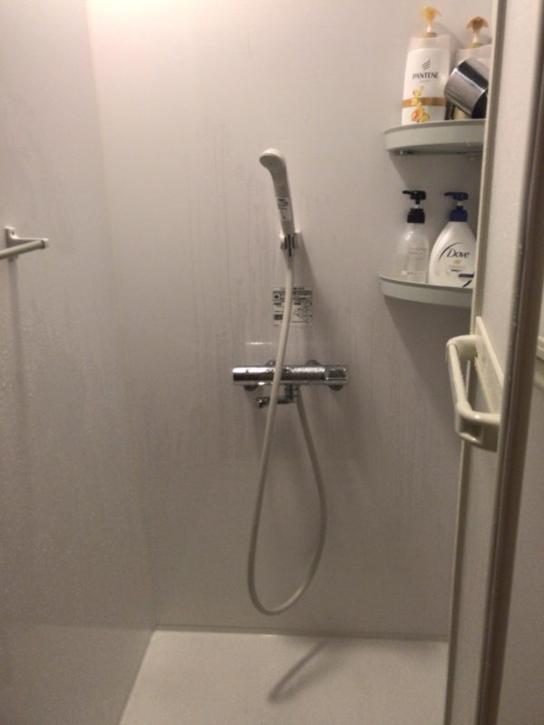 「ホテルクエスト」シャワールーム